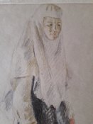 Эрзинджан 1916 год "Солдат с Вьючным Осликом" Художник Покаржевский Петр Дмитриевич +2 Работы