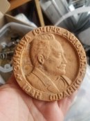 Плакетка із серії «Зимова допомога, Іван Фран...
