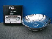 Чаша для багаття складна Fox Outdoor 33650 з нержавіючої сталі, 27 x 8