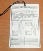 Картка пораненого / Картка ТССС