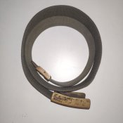 #3 Ремень BW полевой, ширина 5 cm. Олива, оригинал.