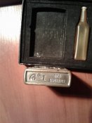 Зажигалка бензиновая латунь