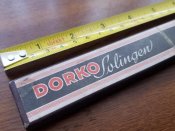 Коробка из-под опасной Бритвы Dorko Solingen Heidelberg. Cохран!
