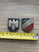 Щитки с тропического пробкового шлема, Вермахт