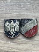 Щитки с тропического пробкового шлема, Вермахт