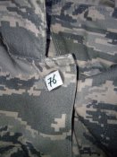 Китель в камуфляже ABU (США) Air Force Camo, размер: 12S (лот №76)