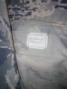 Китель в камуфляже ABU (США) Air Force Camo, размер: 36R (лот №78)