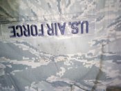 Китель в камуфляже ABU (США) Air Force Camo, замеры на фото (лот №50)