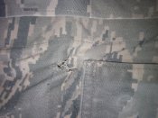 Китель в камуфляже ABU (США) Air Force Camo, замеры на фото (лот №50)