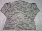 Китель в камуфляже ABU (США) Air Force Camo, замеры на фото (лот №70)