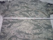 Китель в камуфляже ABU (США) Air Force Camo, замеры на фото (лот №70)