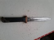 Нож окопник, переделан со штык ножа