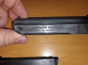 Газовый пистолет Perfecta FBI 8000 (копия Walter PPK) кал 8 мм К
