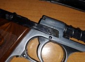 Газовый пистолет Perfecta FBI 8000 (копия Walter PPK) кал 8 мм К