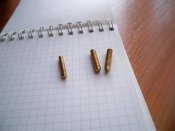Винты с дюймовой резьбой под полковые знаки(новодел)