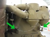 Фіксатори домкрата з танка "Тигр"(пара)
