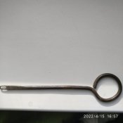 Латунная клеймленная протирка
