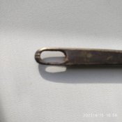 Латунная клеймленная протирка