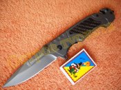 Нож тактический складной Browning FA68 стропорез бита клипса 23см