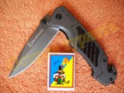Нож тактический складной Browning FA68 стропорез бита клипса 23см