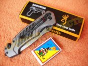 Нож тактический складной Browning FA68 стропорез бита клипса 23см