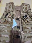 Оригинальный тактический разгрузочный жилет в расцветке DDPM с системой M.O.L.L.E.