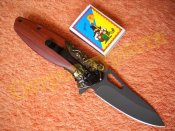 Нож складной Mastiff DA163 флиппер инерционный дерево клипса 20см