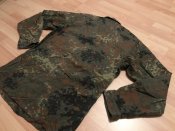 Китель Бундесвера, Flecktarn, GR 6 - замеры в описании