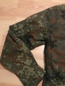 Китель Бундесвера, Flecktarn, GR 6 - замеры в описании