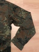 Китель Бундесвера, Flecktarn, GR 6 - замеры в описании