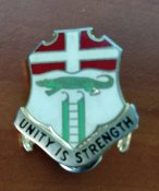 US Army Unit Crest: 6th Infantry Regiment (Unity is Strength)