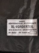 Бронежилет протиосколковий бундесвер, флектар, XL