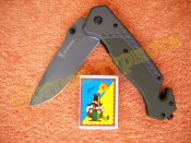 Складной тактический нож Browning DA166 Хаки стеклобой стропорез 23.5 см