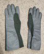 USGI Nomex Flight Gloves Sage Green - Summer Flyers Glove GS/FRP-2. 10