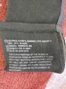 USGI Nomex Flight Gloves Sage Green - Summer Flyers Glove GS/FRP-2. 10