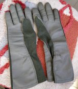 USGI Nomex Flight Gloves Sage Green - Summer Flyers Glove GS/FRP-2. 10