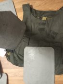 2 шт бронеплиты для бронежилета 4 кл.