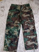 USGI M65 cold weather field trousers M81 Woodland. DLA. M-R