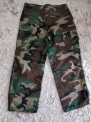 USGI M65 cold weather field trousers M81 Woodland. DLA. M-R