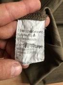Футболка CoolMax армии Великобритании, р. 180/100L (замеры в описании)