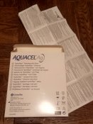 Повязка ранозаживляющая с серебром ConvaTec Aquacel Ag 15х13,5 см (1 шт.)
