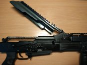Крышка ствольной коробки Ак 74 (5.45) с вивером.(Ц)