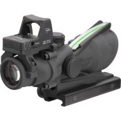 Trijicon 4x32 ACOG Dual Illuminated Riflescope and 3.25 MOA Red Dot Type 2 RMR Sight Kit (DI .223 Gr
