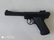 Страйкбольный пистолет Ruger MK1 Black Gas GNB