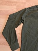 British Army Olive Man's Shirt 31 - сорочка ЗС Великобританії - заміри в описанні