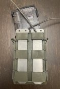 Подсумки molle для магазинов ак/акм/ак74/ар15 открытые полимерные
