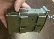 Подсумки molle для магазинов ак/акм/ак74/ар15 открытые полимерные