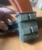 Подсумки molle для магазинов ак/акм/ак74/ар15 открытые полимерные