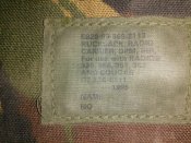 Радио рюкзак армии Британии в DPM