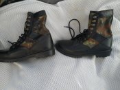 Берці 43р.Шкіра.Flecktarn.Gore-Tex.Нові.